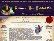 Tablet Screenshot of nationalrexrc.org